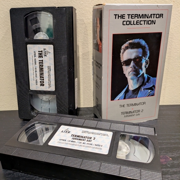 The Terminator Collection VHS - Black and Gray - Picture 6 of 9